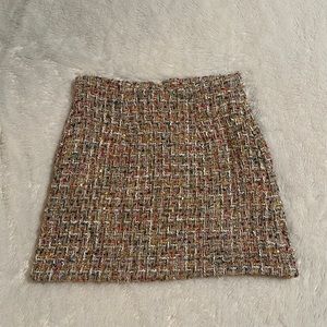 SHEIN XS MULTI COLOR MINI SKIRT